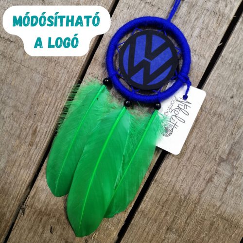 Álomfogó - Volkswagen - 1 karikás - kék zöld